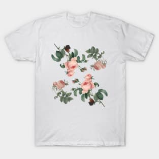 Vintage Roses and Butterflies II T-Shirt